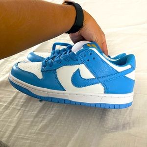 Blue Nike dunks never worn- send a offer